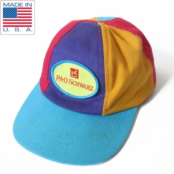 USA製 INTERSTELLAR 企業物 マルチカラー パネル キャップ XL アメリカ製 アドバタイジング ビンテージ D150-41-0026ZV拍卖