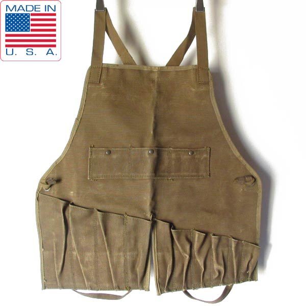 観賞用 40s USAAF B-1 キャンバス ワーク エプロン ドライロット ディスプレイ用 USA製 WW2 US ARMY AIR FORCE ビンテージ D150-71-0012ZV拍卖