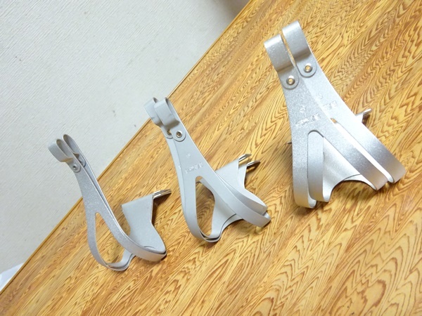 ▲ほぼ新品 MKS アルミ製 トゥークリップ3ペアセット S-S-Mサイズ ビンテージ▲980拍卖