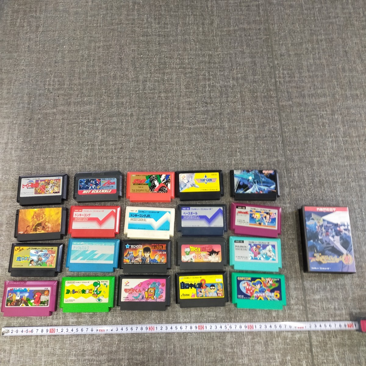 す3717 ファミコン ソフト 21本 まとめ 魔界村 ドンキーコング クラディウス ドラゴンボール じゃじゃ丸くん ガンダムFC拍卖