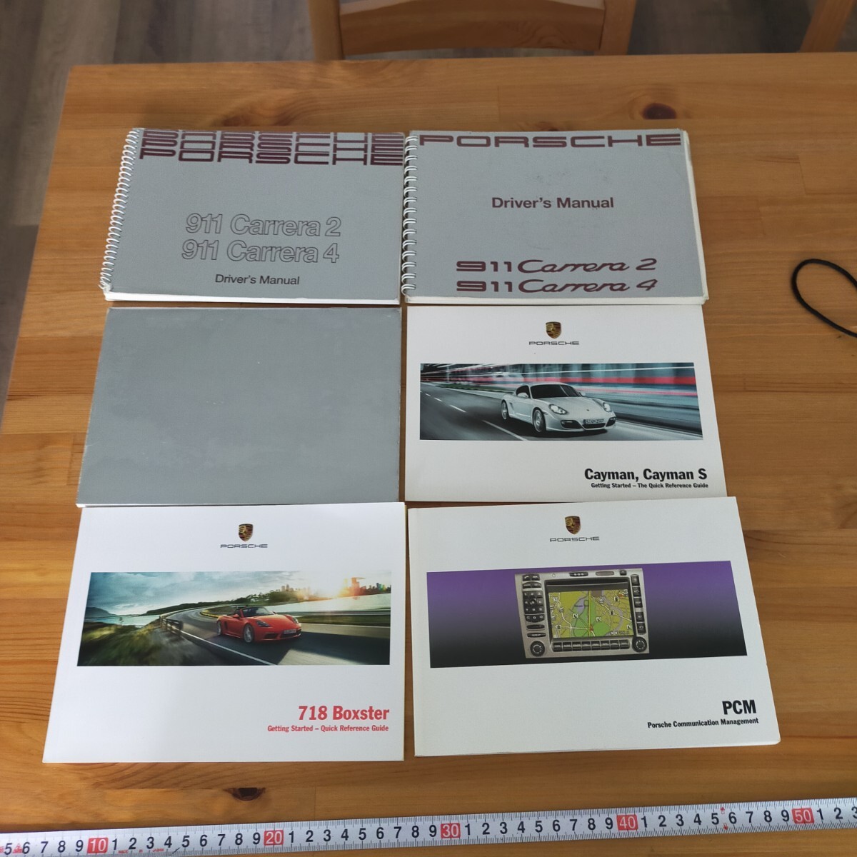 す3735 オーナーズマニュアル 取扱説明書 PORSCHE ポルシェ 911カレラ 718 ボクスター ケイマン拍卖