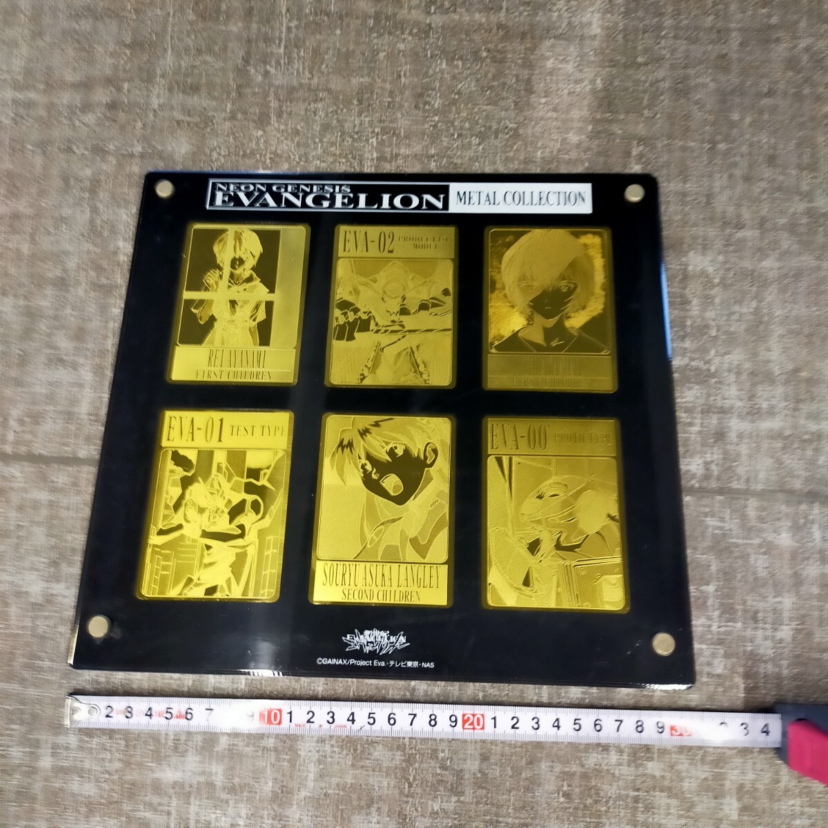 す3752 カード 新世紀エヴァンゲリオン メタルコレクション レイ アスカ 弐号機 零号機 ゴールド拍卖