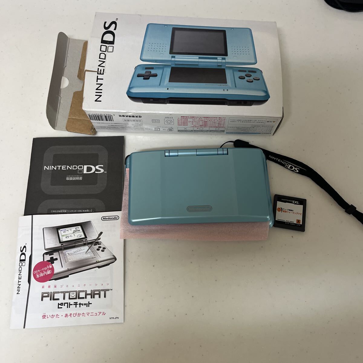 初代 ニンテンドーDS 本体 ターコイズブルー NTR-001 任天堂 拍卖