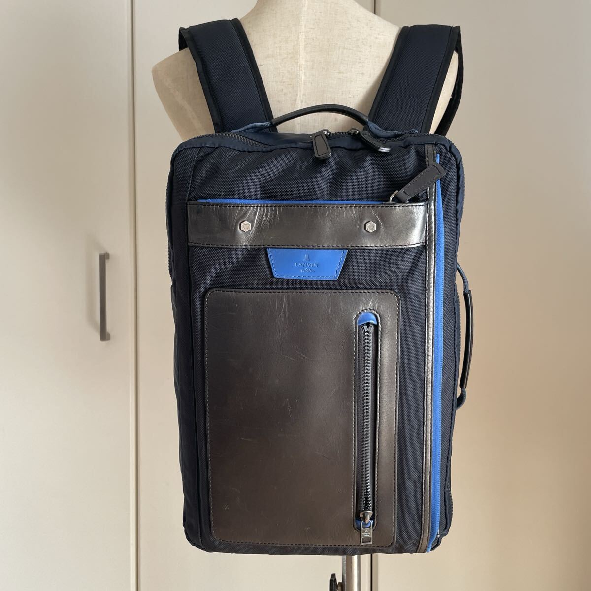 ランバンオンブルー 2wayビジネスバックパック 中古拍卖
