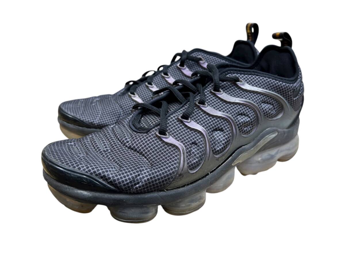 NIKE (ナイキ) NIKE AIR VAPORMAX PLUS ローカットスニーカー 924453-014 28cm US10 ブラック メンズ/027拍卖