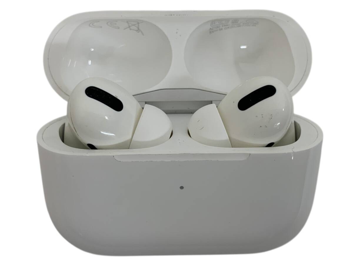 Apple (アップル) AirPods Pro 中古 ノイズキャンセリング ワイヤレスイヤホン MWP22J/A ホワイト 家電/004拍卖