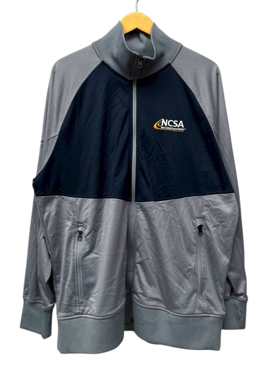 THE NORTH FACE (ザノースフェイス) 海外企画 トラックジャケット ジャージ 企業系 NCSA カレッジ XL ネイビー×グレー メンズ/199拍卖