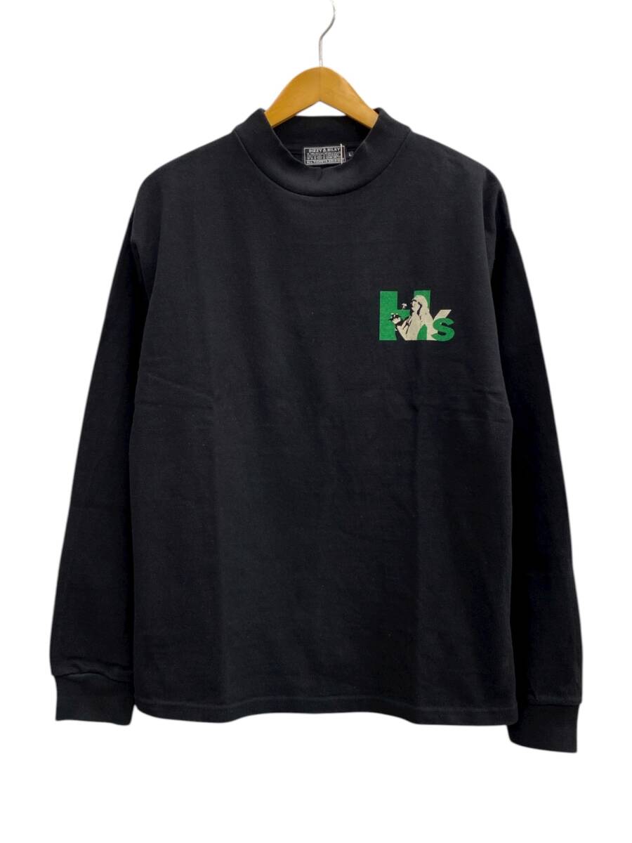 HYSTERIC GLAMOUR (ヒステリックグラマー) Tシャツ 長袖 厚手 綿100% L ブラック メンズ/009拍卖