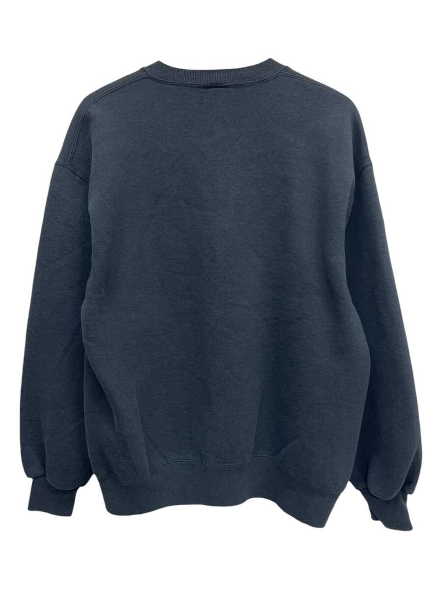 RUSSELL ATHLETIC (ラッセルアスレティック) 古着 80s 90s USA製 無地 スエット トレーナー 前V フェード L ブラック メンズ/045拍卖