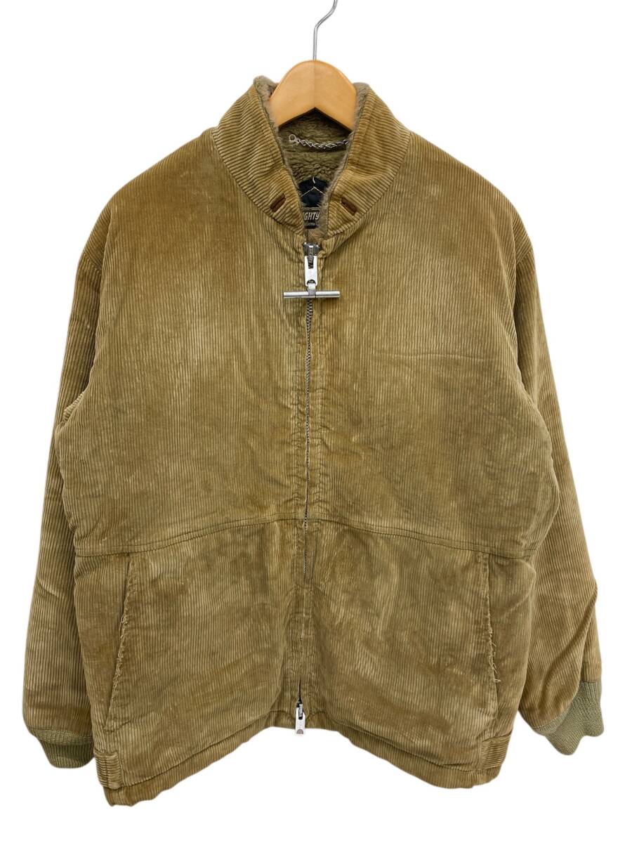 MIGHTY MAC 太畝コーデュロイジャケット 裏ボア ビンテージ 古着 60s 50s TALONジッパー アルミ サイズ表記無し ブラウン メンズ/045拍卖