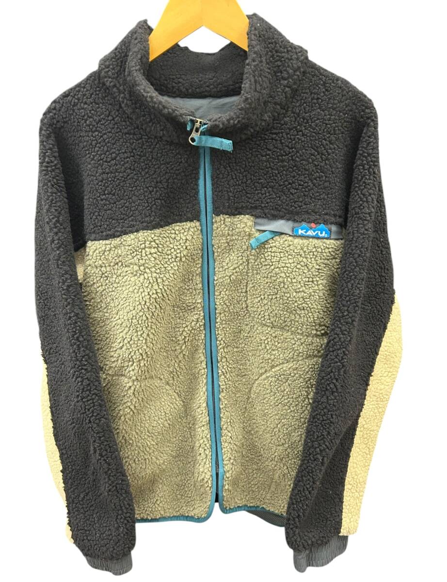 KAVU (カブー) PINESDALE SHADOW PINE ボアフリースジャケット 2167-1816 XL シャドー レディース/027拍卖