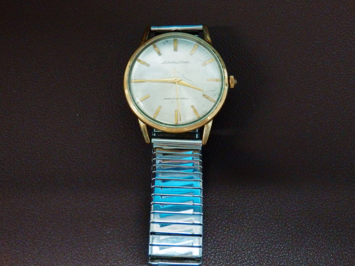 【動作品】SEIKO ライナー 手巻き ヴィンテージ レトロ 中古保管品 1円スタート拍卖