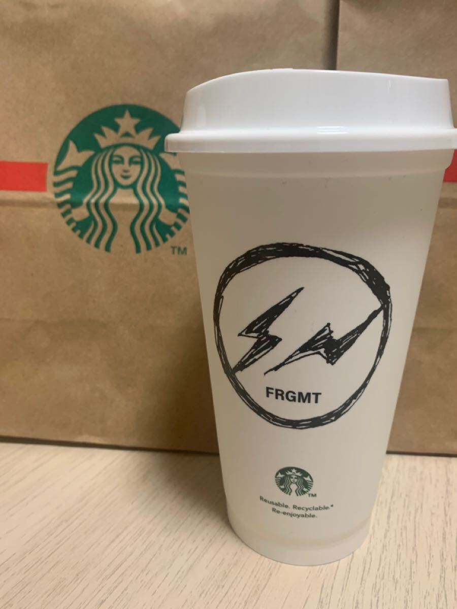 スタバ リユーザブルカップ フラグメント ミヤシタパーク 限定 藤原ヒロシ FRAGMENT スターバックス拍卖