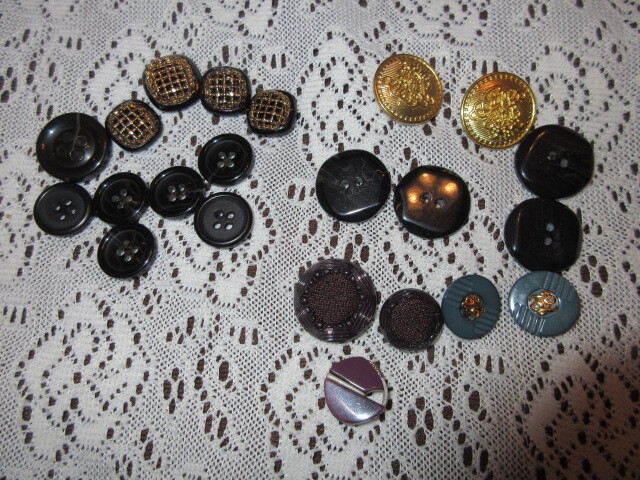 ■【おまとめ高級ボタン】計22点■金ボタン/金メッシュ等・・・■拍卖