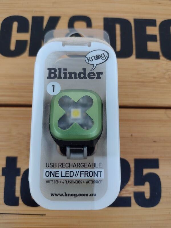 送料無料 USB充電 超小型 超軽量15g! 点滅専用にも knog ノグ Blinder ブラインダー クロス ゴールド色 フロント用 LED 新品即決拍卖