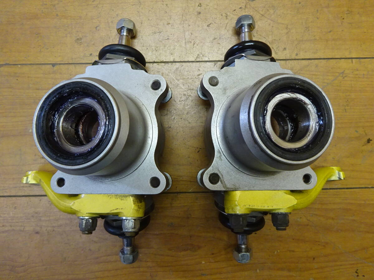 KAD MINI ローバーミニ フロント アロイ スイベル ハブ ASSY クーパーS用 ステアリングアーム付 左右 セット拍卖