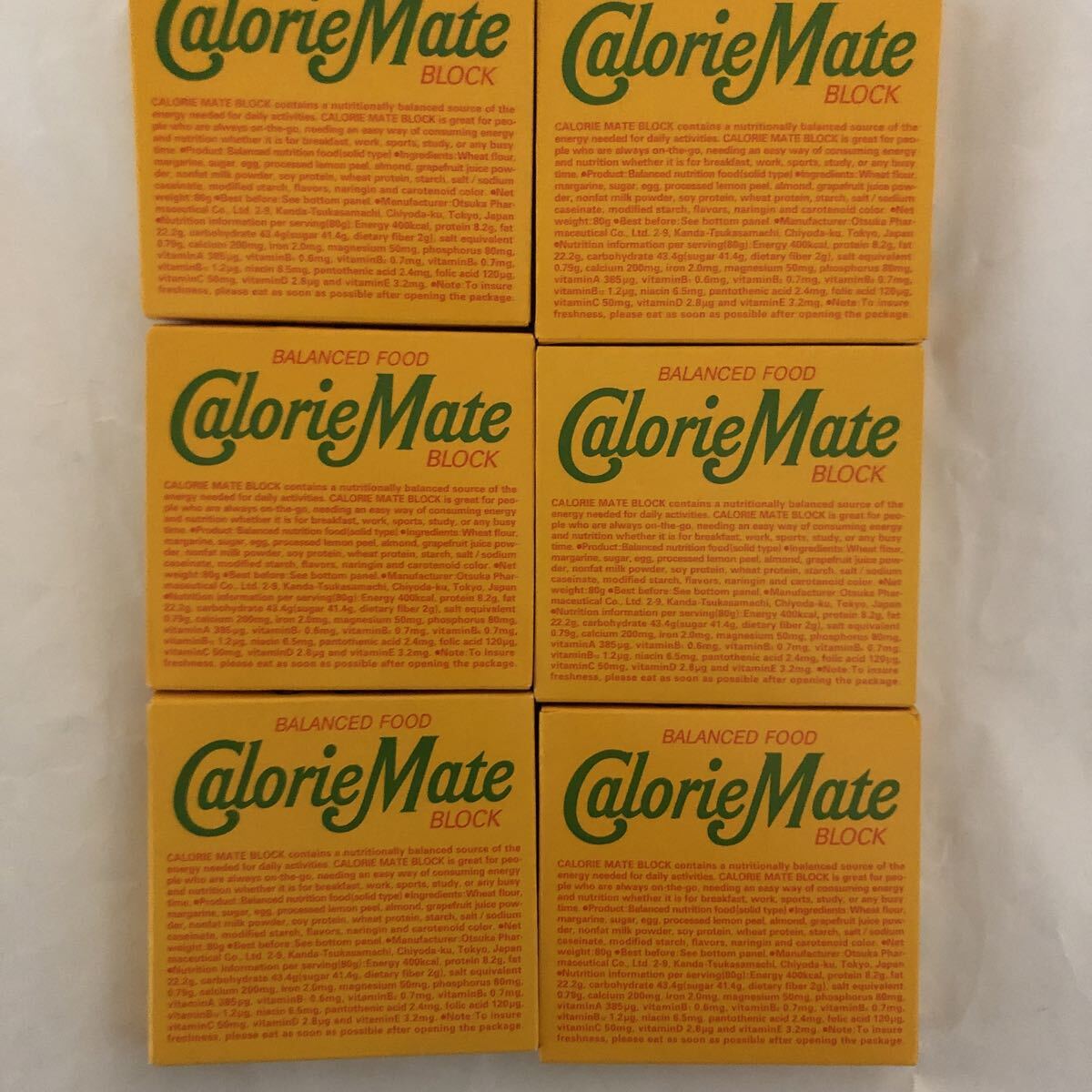 送料無料 カロリーメイト フルーツ味 合計6箱拍卖