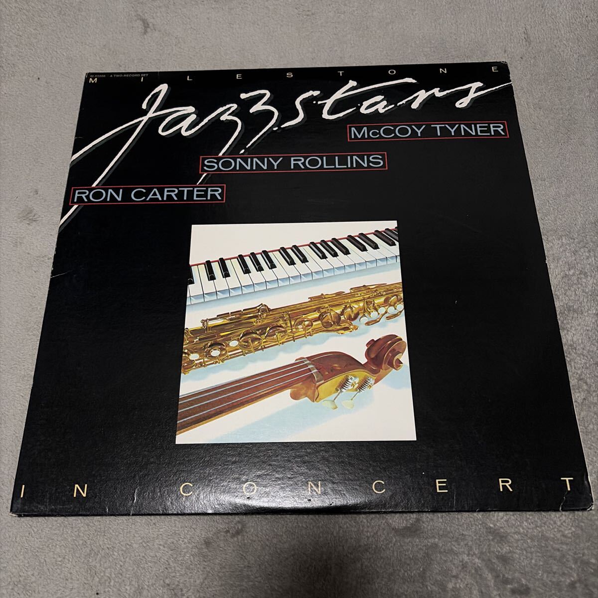 (US盤 2枚組)【LP】MILESTONE JAZZSTARS IN CONCERT / McCOY TYNER, RON CARTER, SONNY ROLLINS, AL FOSTER拍卖