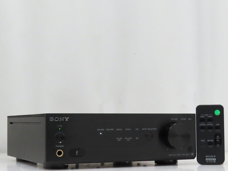 ■□SONY UDA-1 ハイレゾ対応 USB DACアンプ D/Aコンバーター ソニー□■031994001□■拍卖