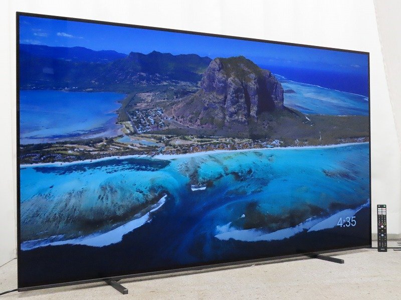 ■□SONY BRAVIA XRJ-77A80J Bluetooth搭載 有機ELテレビ 4K 77V型 77インチ ソニー□■030807007W□■拍卖