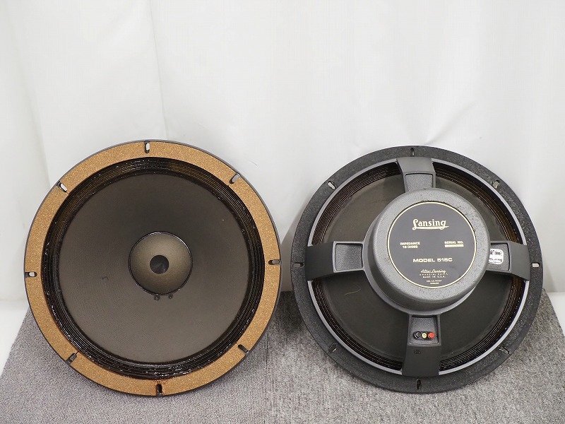 ■□ALTEC LANSING 515C 16Ω スピーカーユニットペア アルテック ランシング□■031541005-2□■拍卖