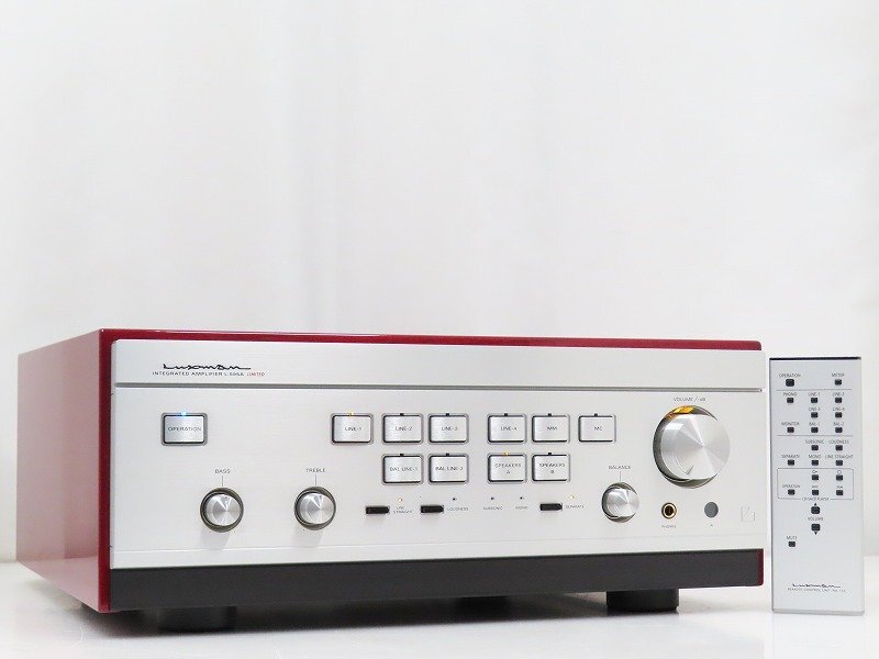 ■□【美品】LUXMAN L-595A LIMITED プリメインアンプ 95周年記念 国内300台限定生産モデル ラックスマン□■030567002□■拍卖