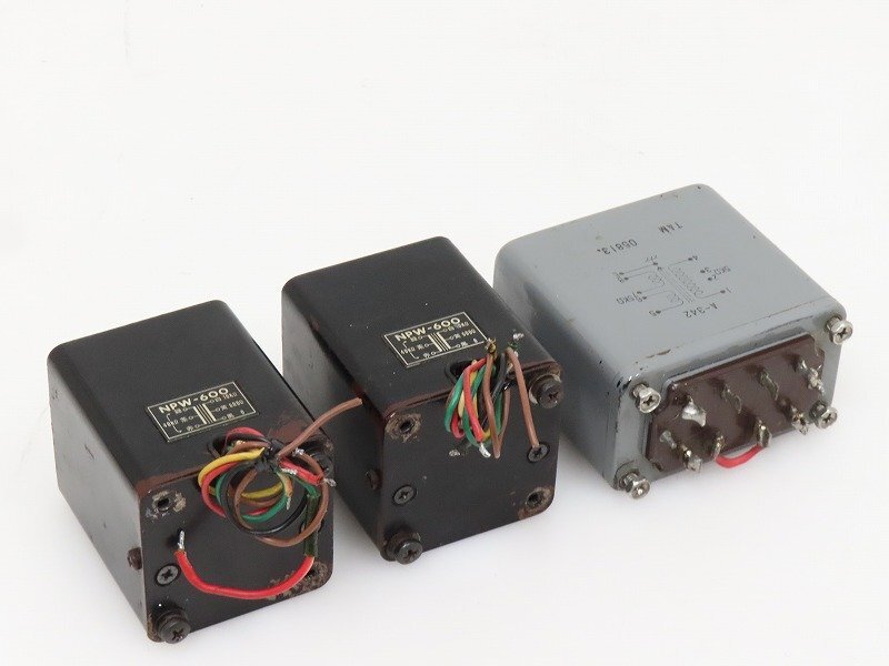 ■□TANGO NPW-600/TAMURA A-342 出力/インターステージトランス 3個 タンゴ タムラ製作所□■030785013□■拍卖