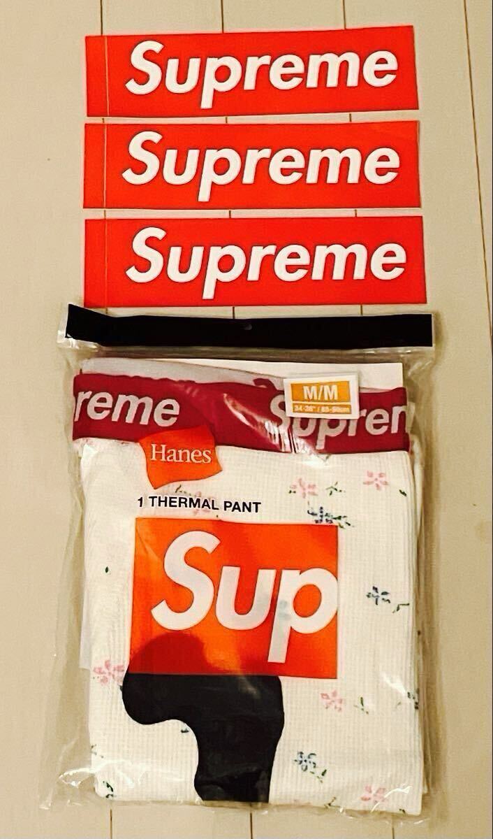 シュプリーム サーマルパンツ(Floral柄)サイズM拍卖