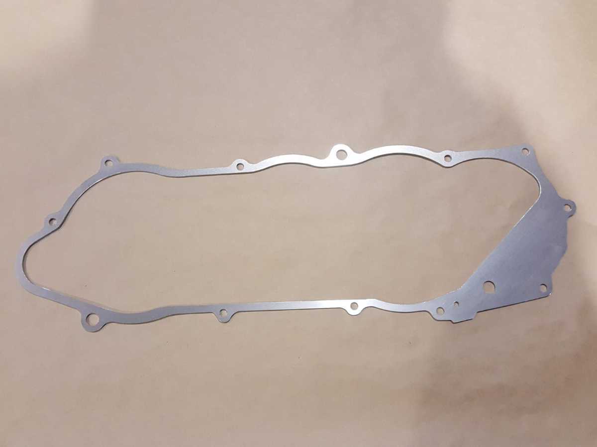 ジャイロ後期Lカバーガスケットアルミ 1mm削り出し拍卖