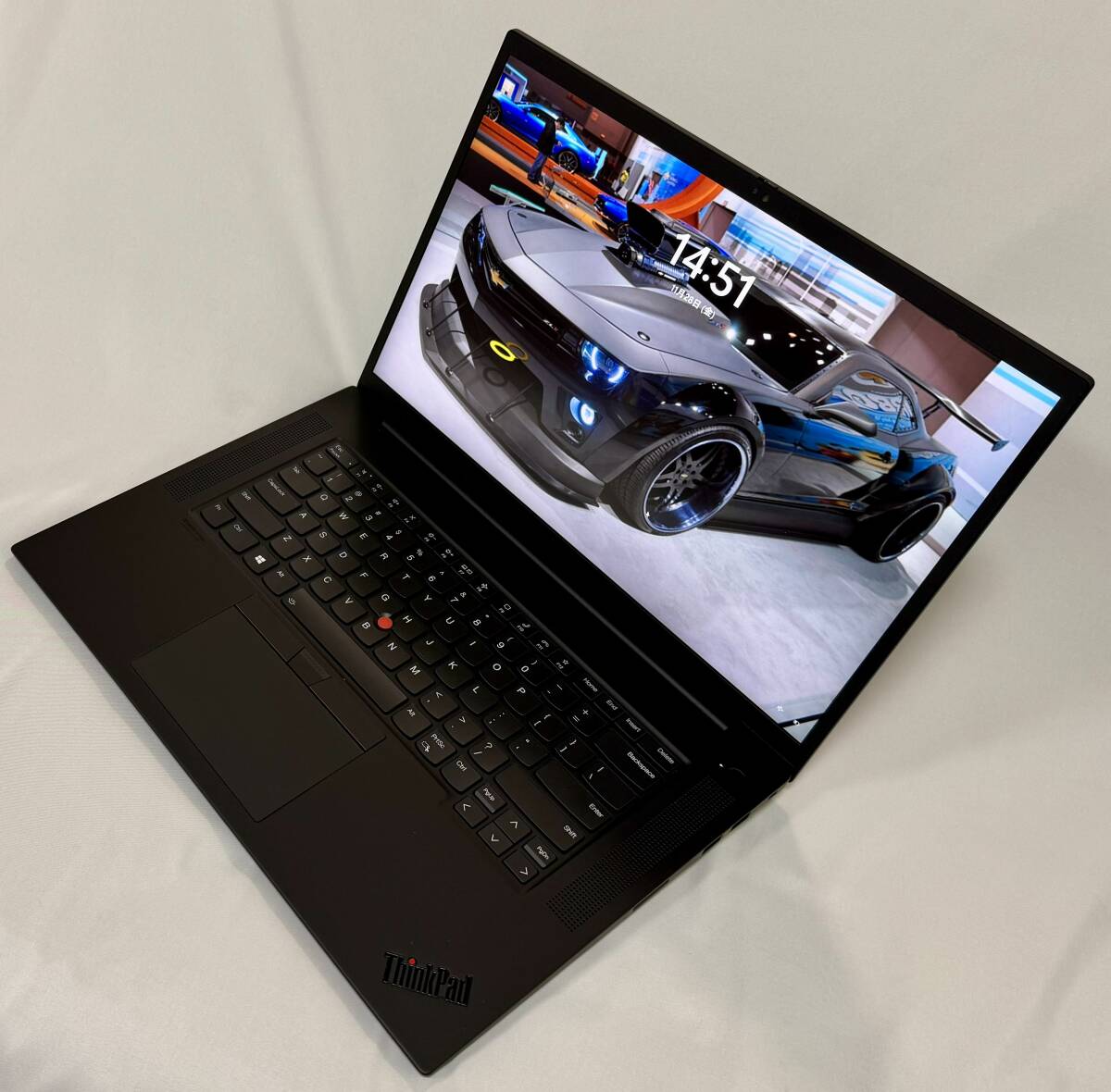 ジャンク扱い ThinkPad P1 Gen 4 - MS Office 2021 - CPU i9 / MEM 64GB / SSD 1TB / LCD 4K / 顔認証対応拍卖
