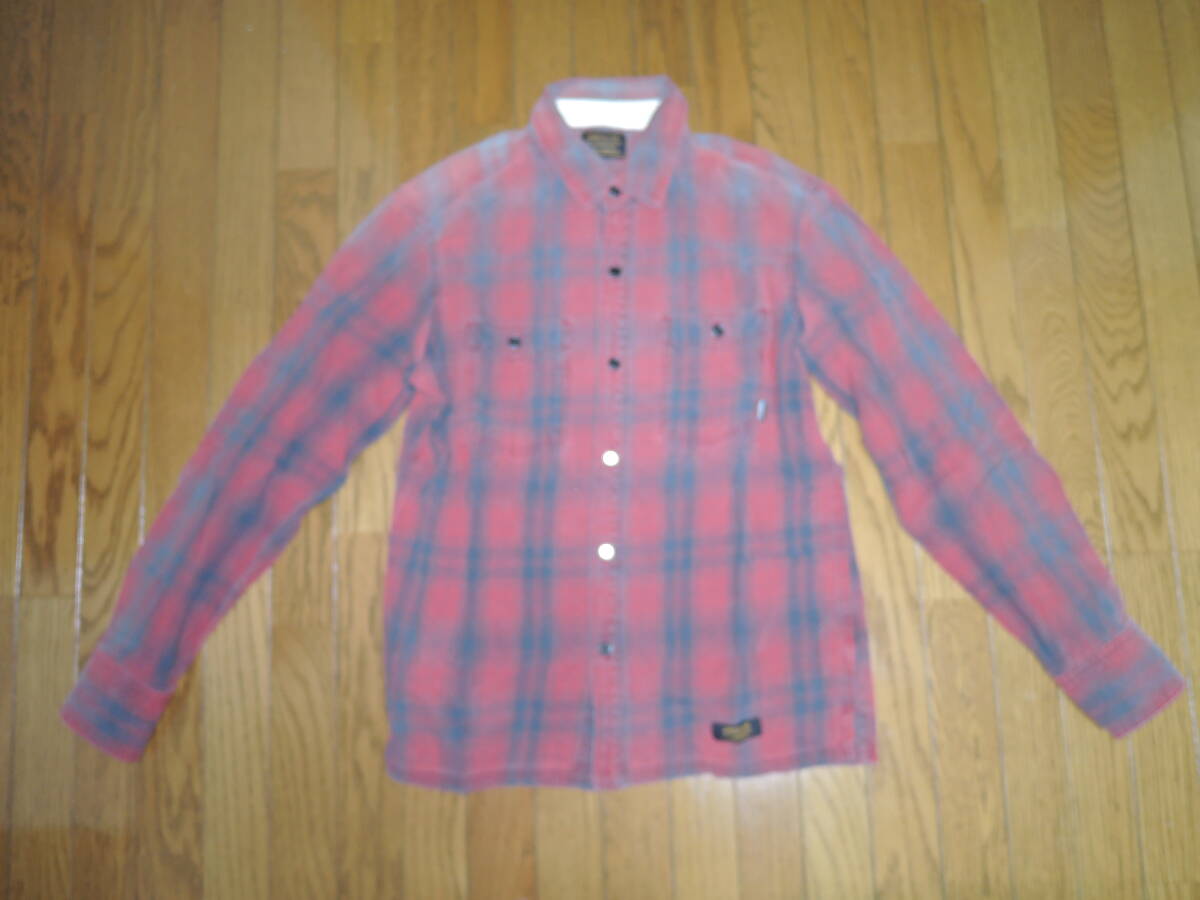 NEIGHBORHOOD ネイバーフッド LOGGER チェックシャツ S 赤 長袖シャツ /拍卖