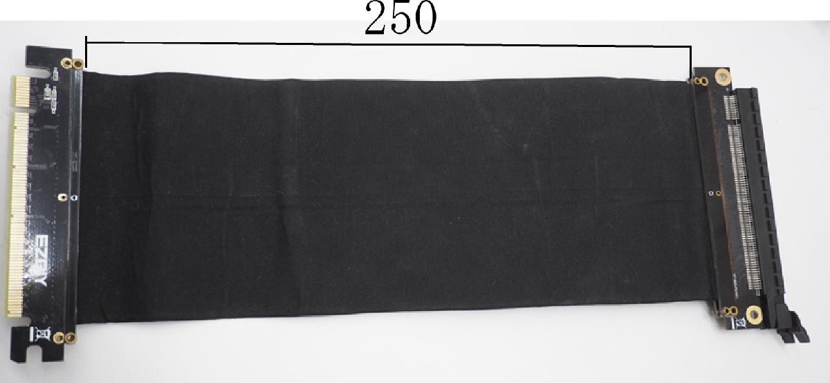 PCIe 3.0 X16 ライザーケーブル 250mm 中古拍卖