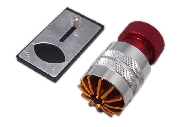 HK 腕時計 裏蓋オープナー 風防外し工具 グラスリムーバー 台座付 ワンピースケース脱着拍卖