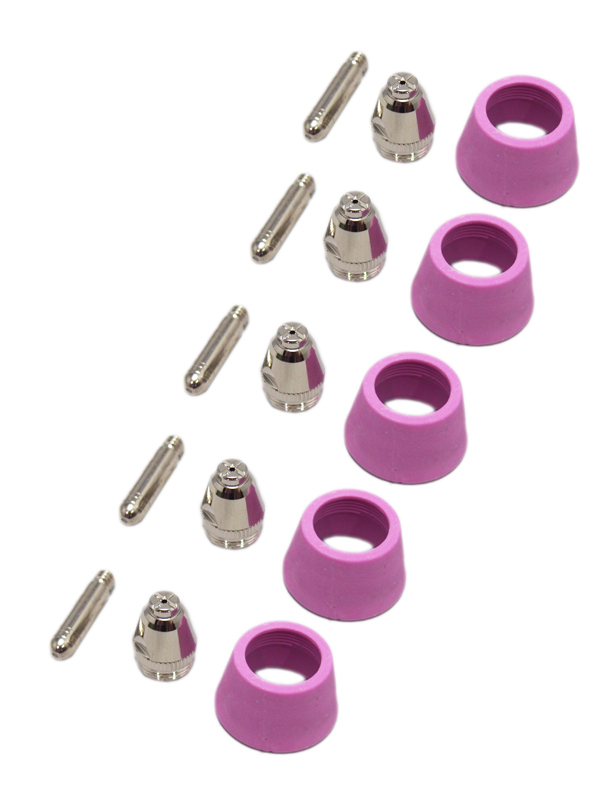 AG60 SG55 CUT60 LGK60電極プラズマカッタートーチノズル消耗品 5個セット 送料無料拍卖