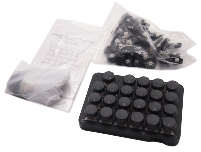 Koolertron片手キーボードⅡ メカニカルキーボード フルプログラム可能ゲーミングキーボード スタマイズ可能23キー 中古拍卖