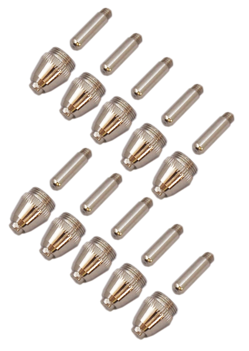 HK CUT60用 プラズマカッター 切断機 ノズル/チップ10個セット 送料無料拍卖