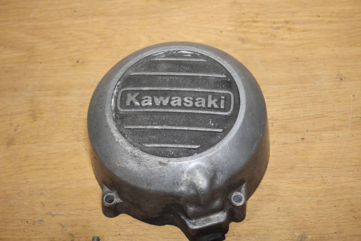 送料 ¥1200 KAWASAKI カワサキ Z400FX Z400LTD Z500FX Z550FX Z400GP Z550GP Z KZ M1 系 ダイナモ ダイナモカバー コイル 作動未確認拍卖