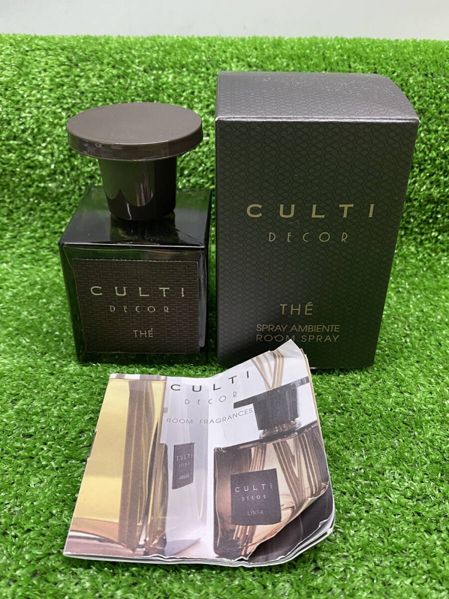 ●クルティ デコール ルームフレグランス 100ML 残量70%程 スプレータイプ 使用に伴う小傷あり 中古(u251107_5_8)拍卖