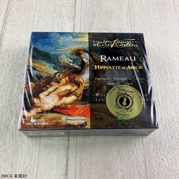 2MC6 未開封 CD / Rameau / Hippolyte et Aricie / William Christie / Les Arts F拍卖