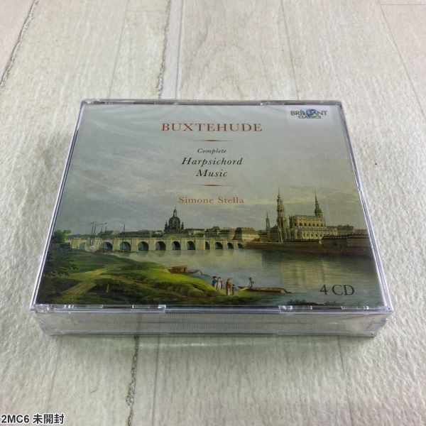 2MC6 未開封 CD / ブクステフーデ / 完全チェンバロ音楽 / シモーネ・ステッラ / Brilliant Classics拍卖