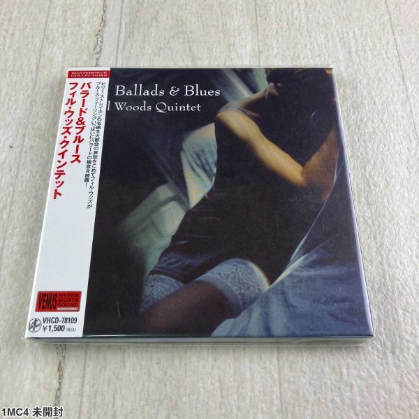 1MC4 未開封 CD / フィル・ウッズ・クインテット / バラード&ブルース / Venus Records拍卖