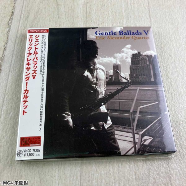 1MC4 未開封 CD / ジェントル・バラッズ V / エリック・アレキサンダー・カルテット / Venus Records拍卖