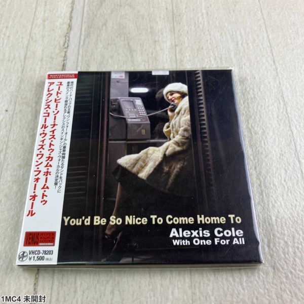 1MC4 未開封 CD / You'd Be So Nice To Come Home To / アレクシス・コール / ヴィーナスレコード拍卖