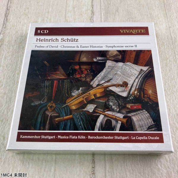 1MC4 未開封 CD / Heinrich Schtz / Psalms of David / Christmas & Easter Histo拍卖