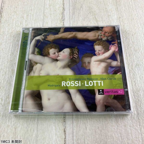 1MC3 未開封 CD / Rossi・Lotti / Madrigals / Il Complesso Barocco / Alan Curtis拍卖