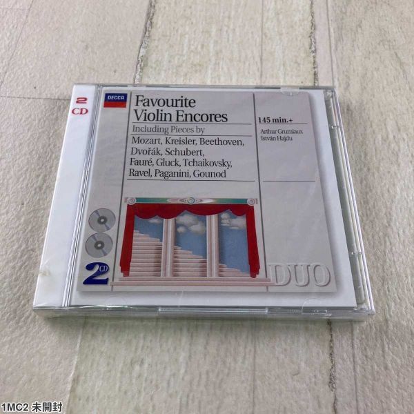 1MC2 未開封 CD / Favourite Violin Encores / Arthur Grumiaux / Istvn Hajdu /拍卖