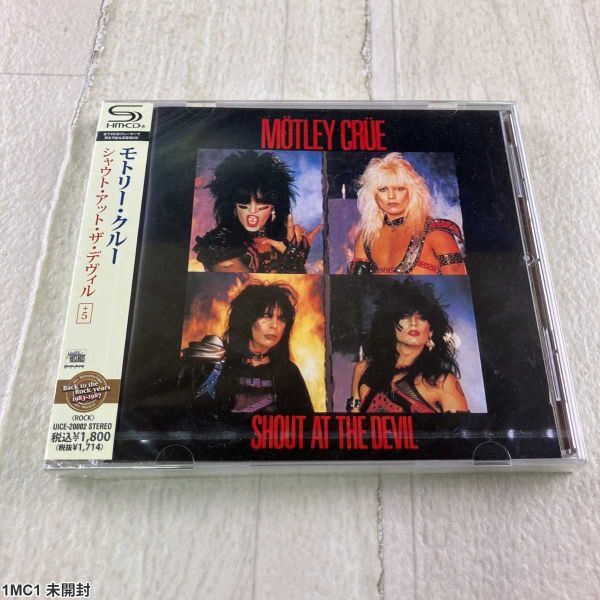 1MC1 未開封 CD / モトリー・クルー / シャウト・アット・ザ・デヴィル / Motley Crue拍卖