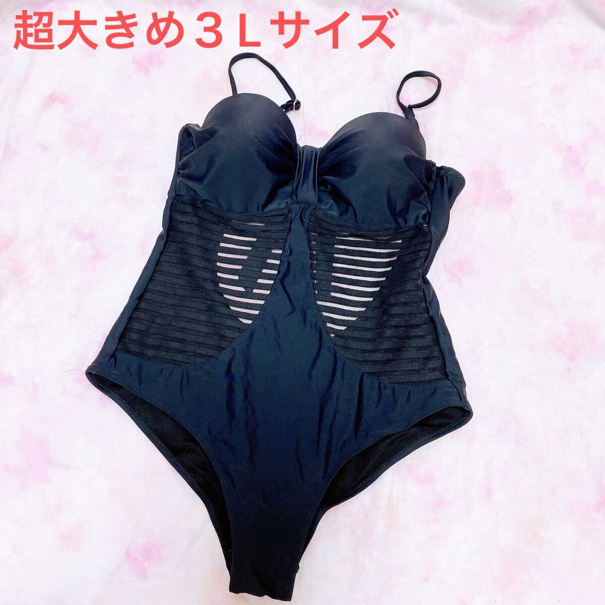 930 超大きめ(3L)サイズ 水着 ワンピース レディース 水着 スイムウエア 匿名配送 超ハイレグ 拍卖