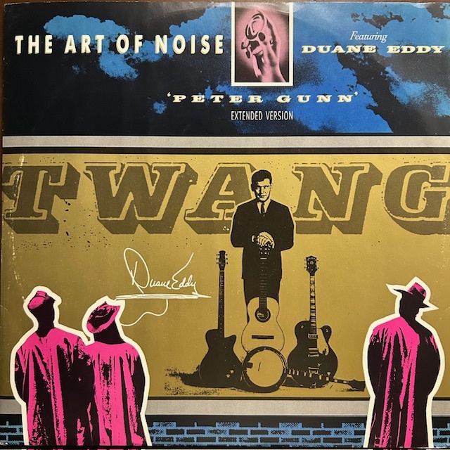 The Art Of Noise Featuring Duane Eddy / Peter Gunn (Extended Version) / レコード WOK X 6 UK盤 '86拍卖