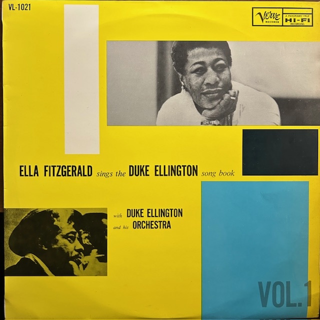 Ella Fitzgerald / Ella Fitzgerald sings the Duke Ellington song book vol.1 / レコード VL-1021 日本盤 '61拍卖